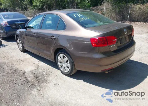 2012 Volkswagen Jetta 2.0L S из США, поврежденный, VIN 3VW2K7AJ6CM336060